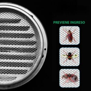 inoxidable Fija 10″ Cocina baño Atenas RF25A - Pireo