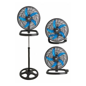 Ventilador 3 en 1 – Pie – Pared – Turbo de 18″ (45 cm) Star Trak STP31-18 - Pireo