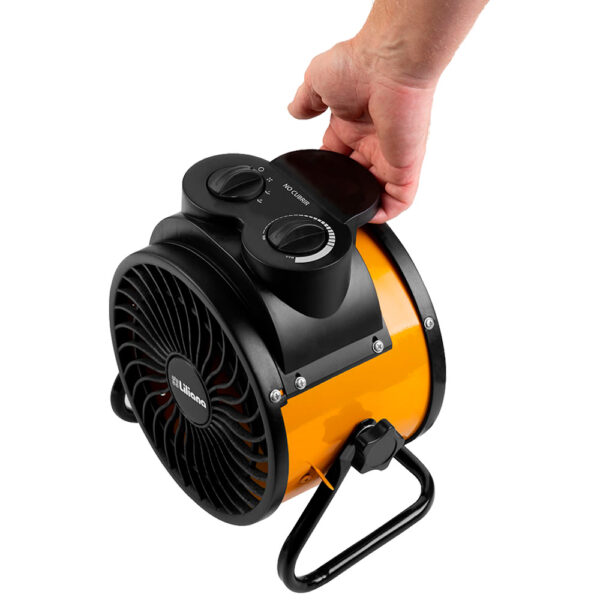 Caloventor Heatcyclone Amarillo Super Silencioso 2400 W Liliana CFI700A - Pireo