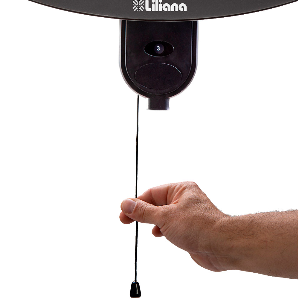 Calefactor de Pared Exterior Carcasa Metálica Liliana CIPAR2000 - Pireo