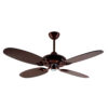 Ventilador De Techo Madera Wengue Marrón Control Remoto Atenas G30 - Pireo