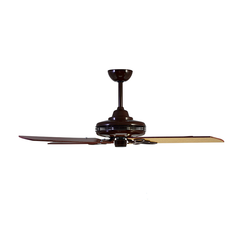 Ventilador De Techo Madera Caoba/ Roble Control Remoto Atenas G32 - Pireo