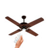 Ventilador De Techo Madera Caoba/ Roble Control Remoto Atenas G32 - Pireo