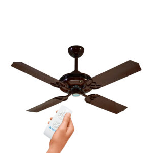 Ventilador De Techo Metálico Marrón Control Remoto Atenas G36 - Pireo