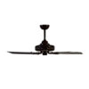 Ventilador De Techo Metálico Marrón Control Remoto Atenas G36 - Pireo