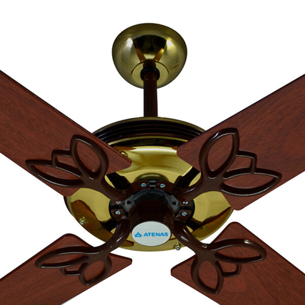 Ventilador De Techo Madera Caoba/ Roble Control Remoto Atenas G40 - Pireo