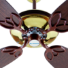 Ventilador De Techo Madera Wengue Dorado Control Remoto Atenas G43 - Pireo Ventilador De Techo Madera Wengue Dorado Control Remoto Atenas G43 - Pireo