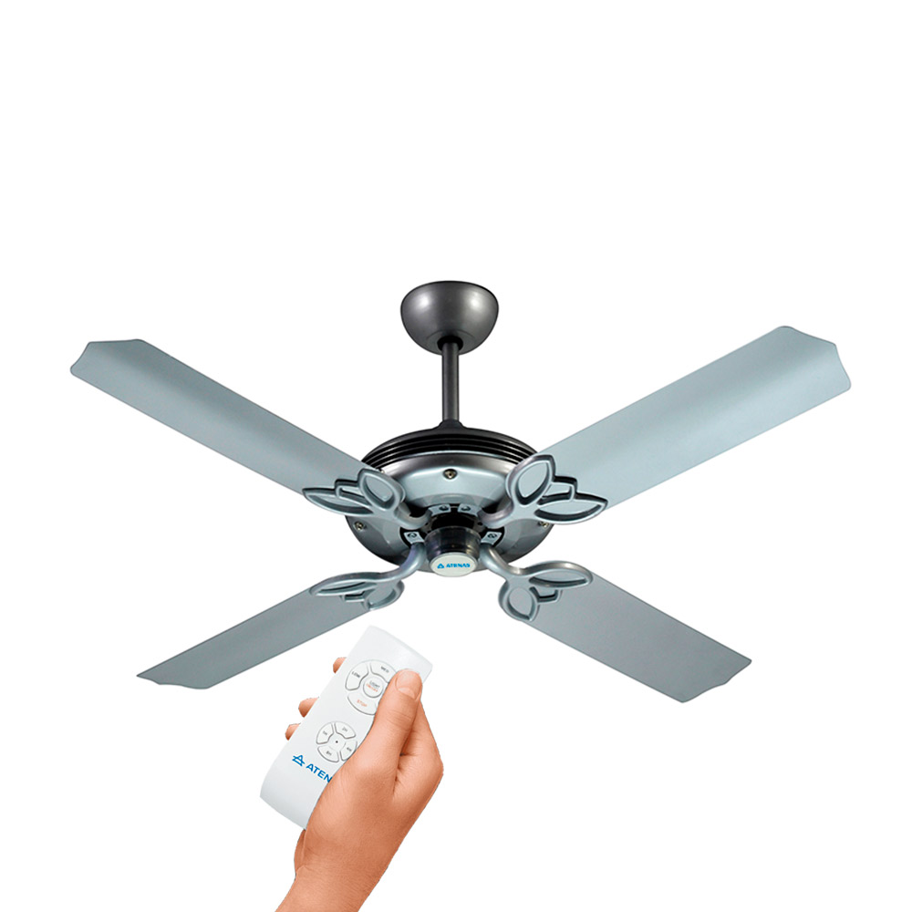 Ventilador De Techo Metálico Aluminio Control Remoto Atenas G50 - Pireo