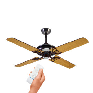 Ventilador De Techo Madera Caoba/ Roble Platil Control Remoto Atenas G54 - Pireo