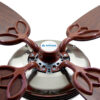 Ventilador De Techo Madera Wengue Platil Control Remoto Atenas G57 - Pireo