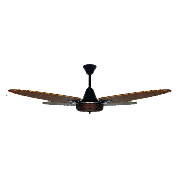 Ventilador De Techo "Mykonos" De Rattan Nogal Atenas MYKO-R005 - Pireo