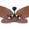 Ventilador De Techo "Naxos" De Rattan Nogal Atenas NAXOS-R005 - Pireo