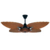 Ventilador De Techo "Naxos" De Rattan Nogal Atenas NAXOS-R005 - Pireo
