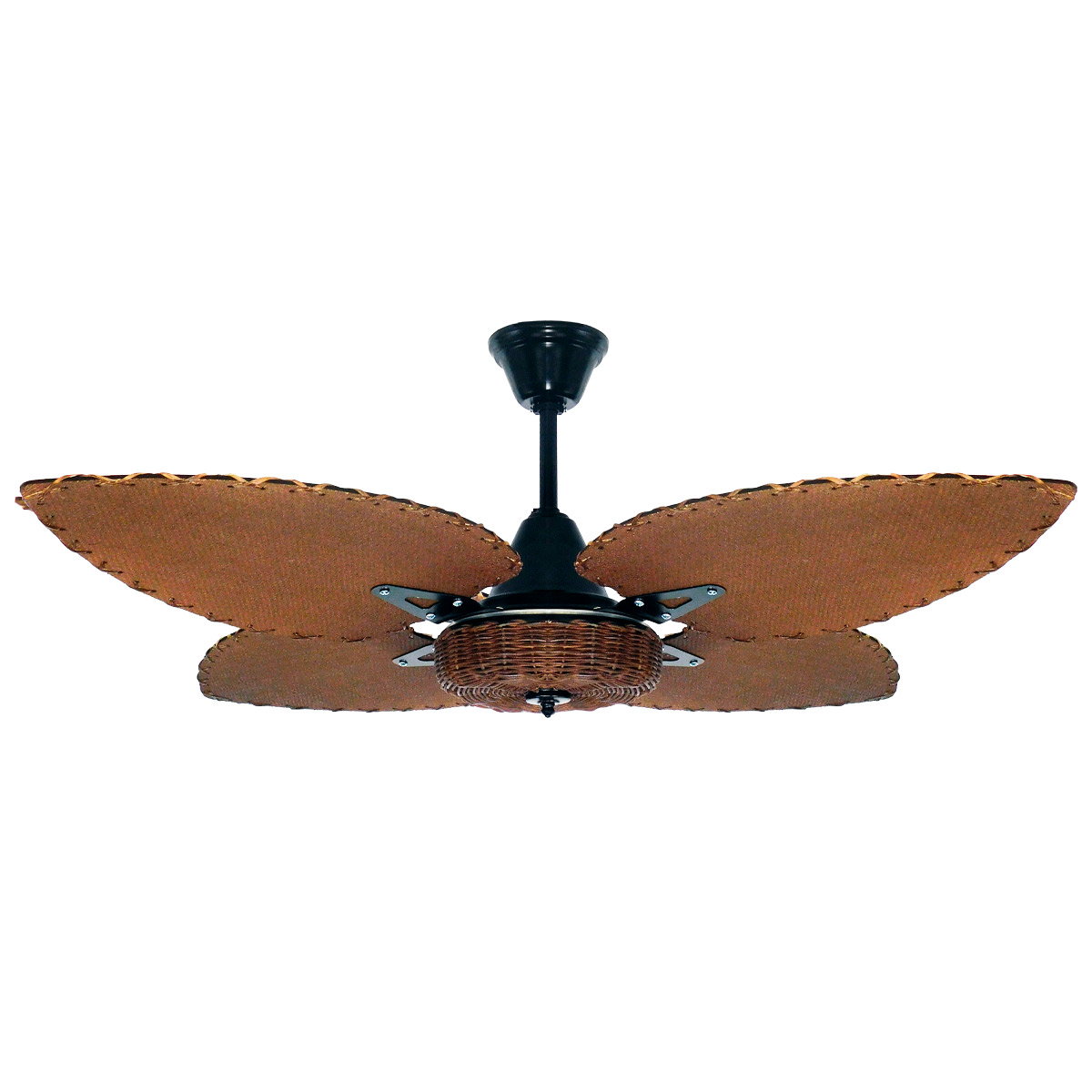 Ventilador De Techo "Naxos" De Rattan Nogal Atenas NAXOS-R005 - Pireo Ventilador De Techo "Naxos" De Rattan Nogal Atenas NAXOS-R005 - Pireo