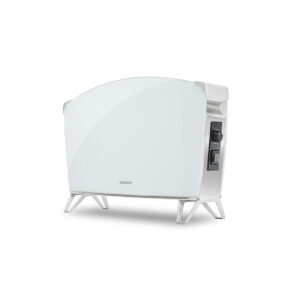 Vitroconvector Vidrio Templado Blanco 1500W Peabody PE-BVC15B - Pireo