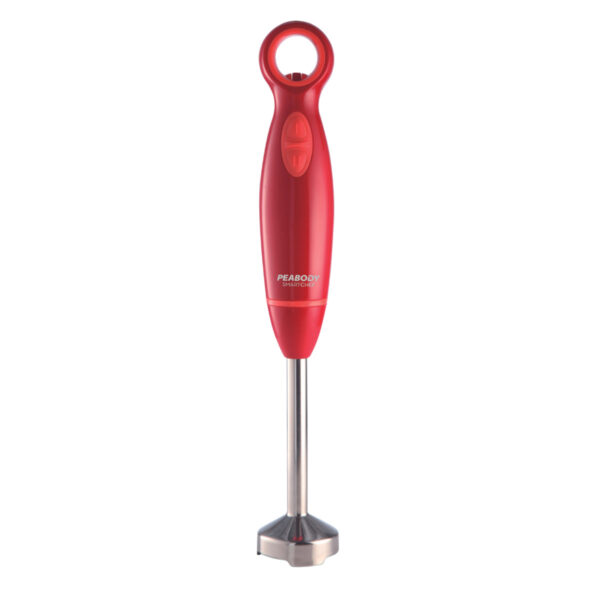 Licuadora De Mano Roja Silenciosa Pica Hielo Peabody PE-LM322R - Pireo