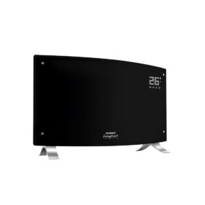 Vitroconvector Digital Curvo Control Remoto 2000W Negro Peabody PE-VQDL20N - Pireo
