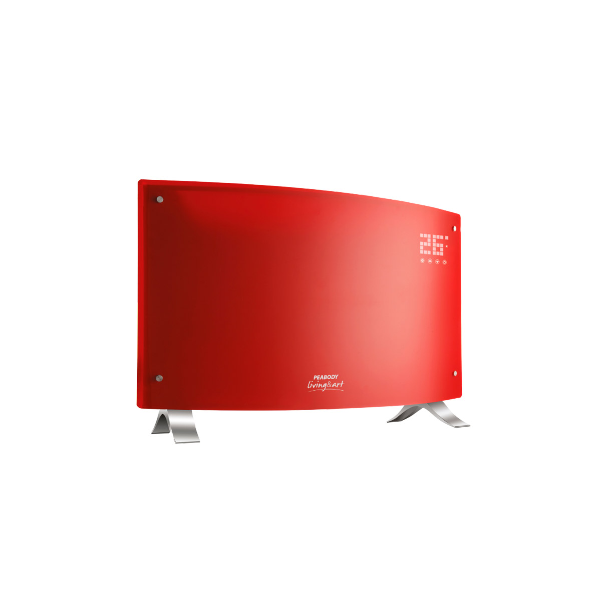 Vitroconvector Digital Vidrio Curvo Con Control 2000W Peabody PE-VQDL20R - Pireo Vitroconvector Digital Vidrio Curvo Con Control 2000W Peabody PE-VQDL20R - Pireo