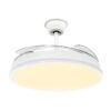 Ventilador De Techo Blanco Con Luz Led 65 W Peabody PE-VTRDC410B - Pireo