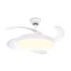 Ventilador De Techo Blanco Con Luz Led 65 W Peabody PE-VTRDC410B - Pireo