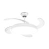 Ventilador De Techo Blanco Con Luz Led 65 W Peabody PE-VTRDC410B - Pireo