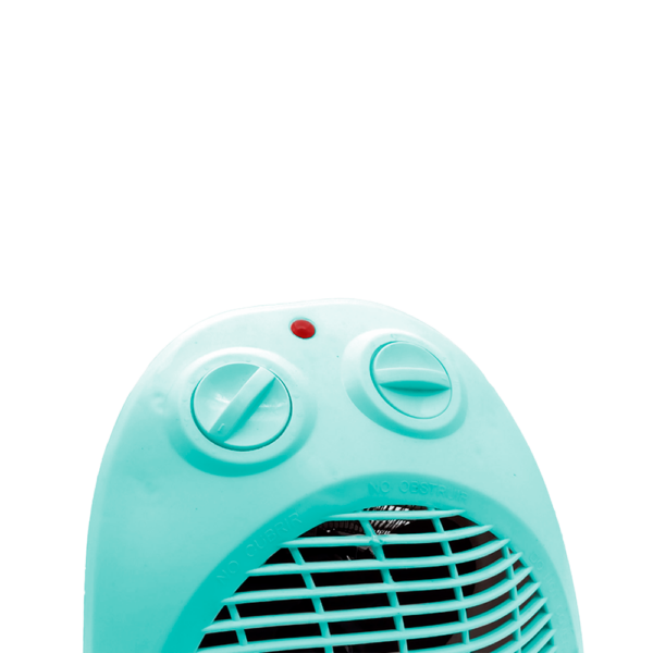 Caloventor y Ventilador Eléctrico Turquesa 2000 W Star Trak STC111-T - Pireo