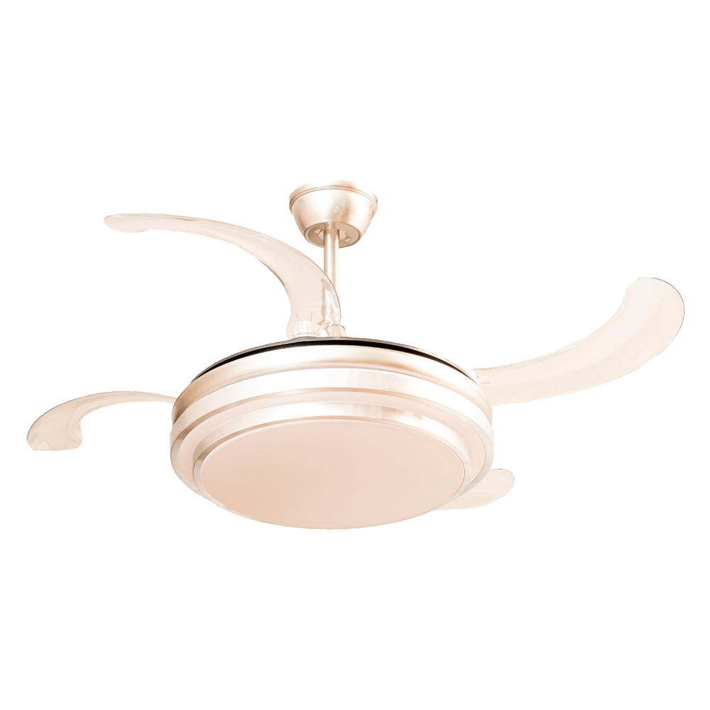 Ventilador De Techo Retráctil Con Luz LED 70 W Star Trak STVT43-LED - Pireo