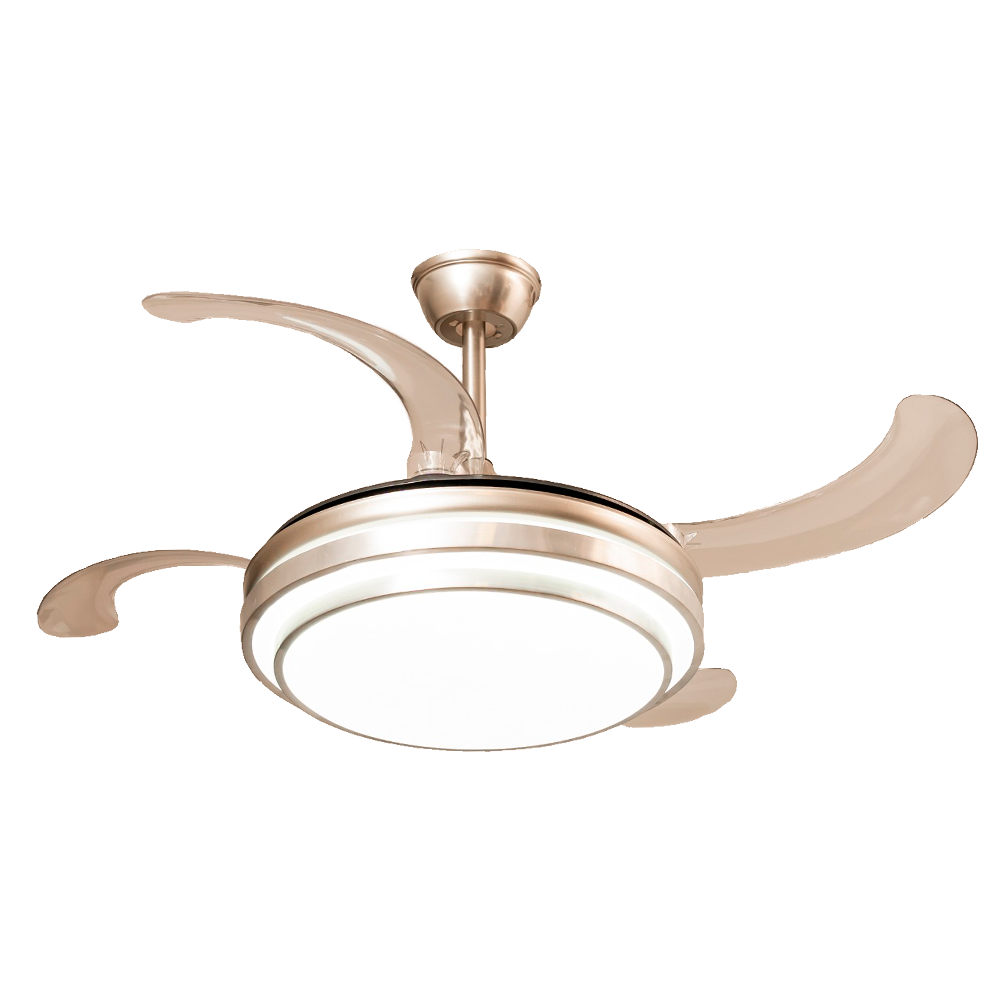 Ventilador De Techo Retráctil Con Luz LED 70 W Star Trak STVT43-LED - Pireo