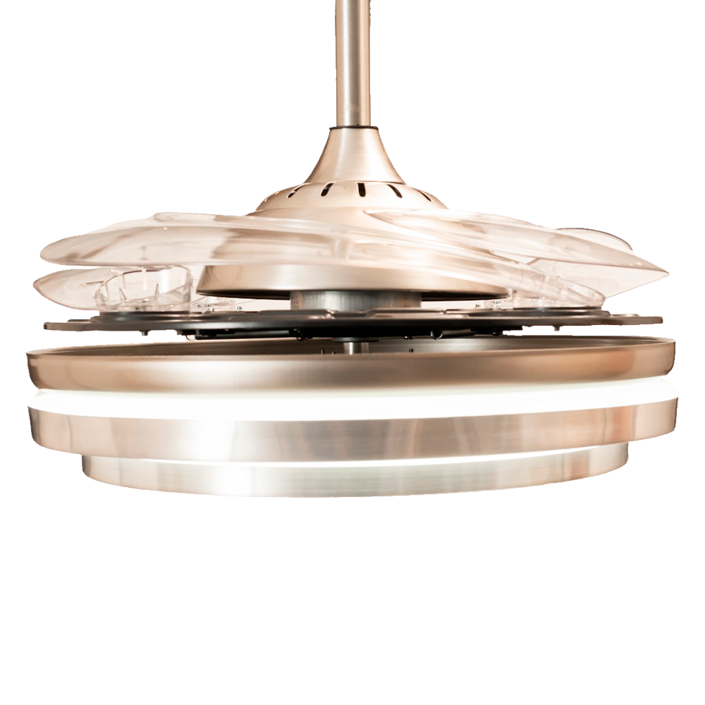 Ventilador De Techo Retráctil Con Luz LED 70 W Star Trak STVT43-LED - Pireo