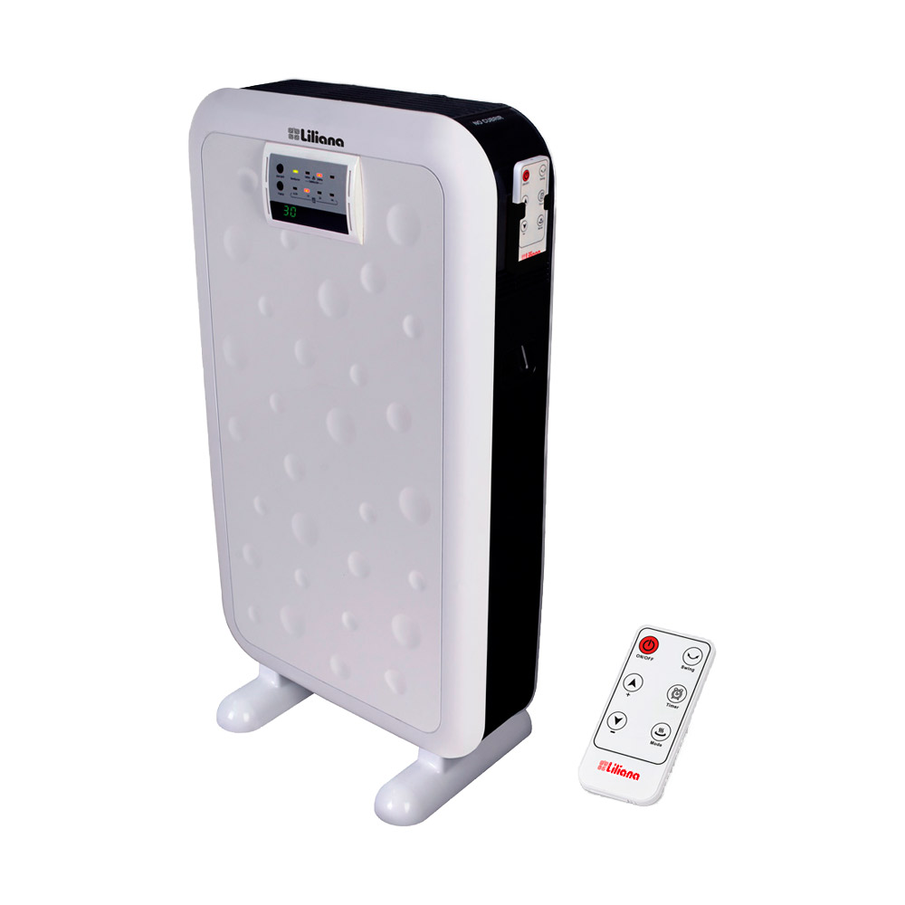 Calefactor Electrico Tecno digital Hot Con Control Remoto Liliana TCV110D - Pireo