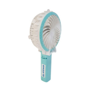 Ventilador USB Celeste Portátil De Mano Recargable Atenas USB-PR-CELESTE - Pireo