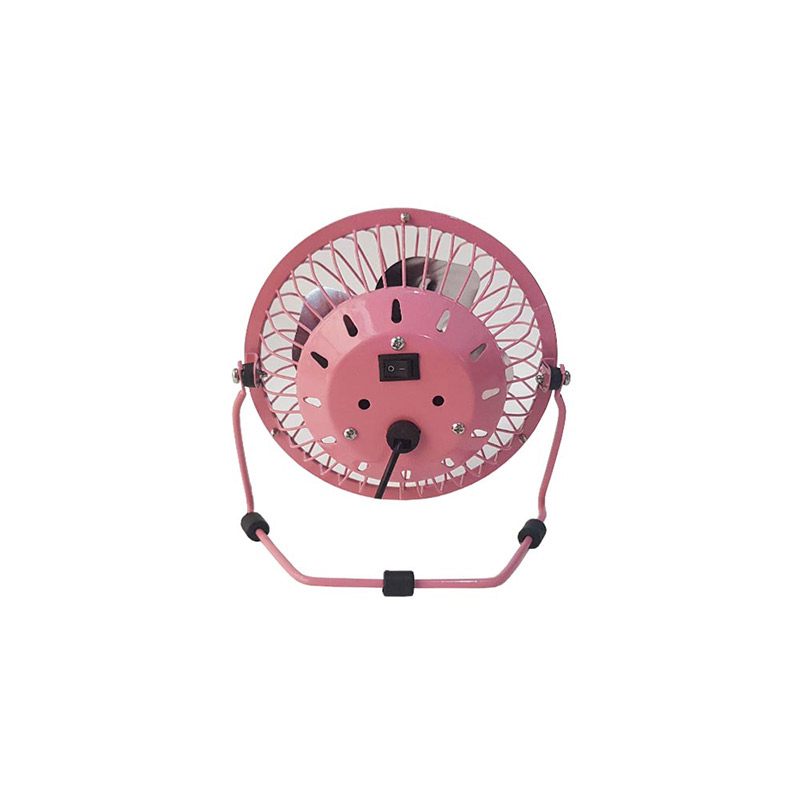 Ventilador Usb Para Escritorio Rosa 5" Atenas USB-ROSA - Pireo
