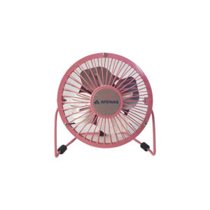 Ventilador Usb Para Escritorio Rosa 5" Atenas USB-ROSA - Pireo