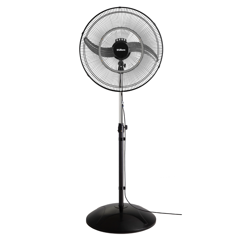 Ventilador De Pie 25" Palas Tipo Avión Con Rociador Liliana VP25MCB- Pireo