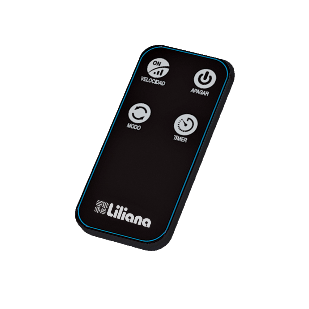 Ventilador De Pie 18" Anti Mosquitos Comando Frontal Liliana VPD18R - Pireo