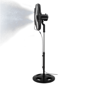 Ventilador De Pie 20" Metalico Con Rociador de Agua Liliana VPM2016CB - PIreo