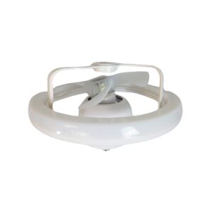 Ventilador Para Portalámpara Luz Led y Control Remoto Atenas VTLAMP - Pireo